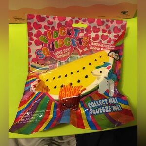 Yellow watermelon squishy